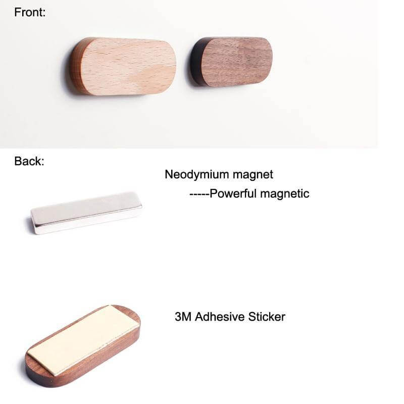 Magnetic Elegant Wood Key Holder - Image 6