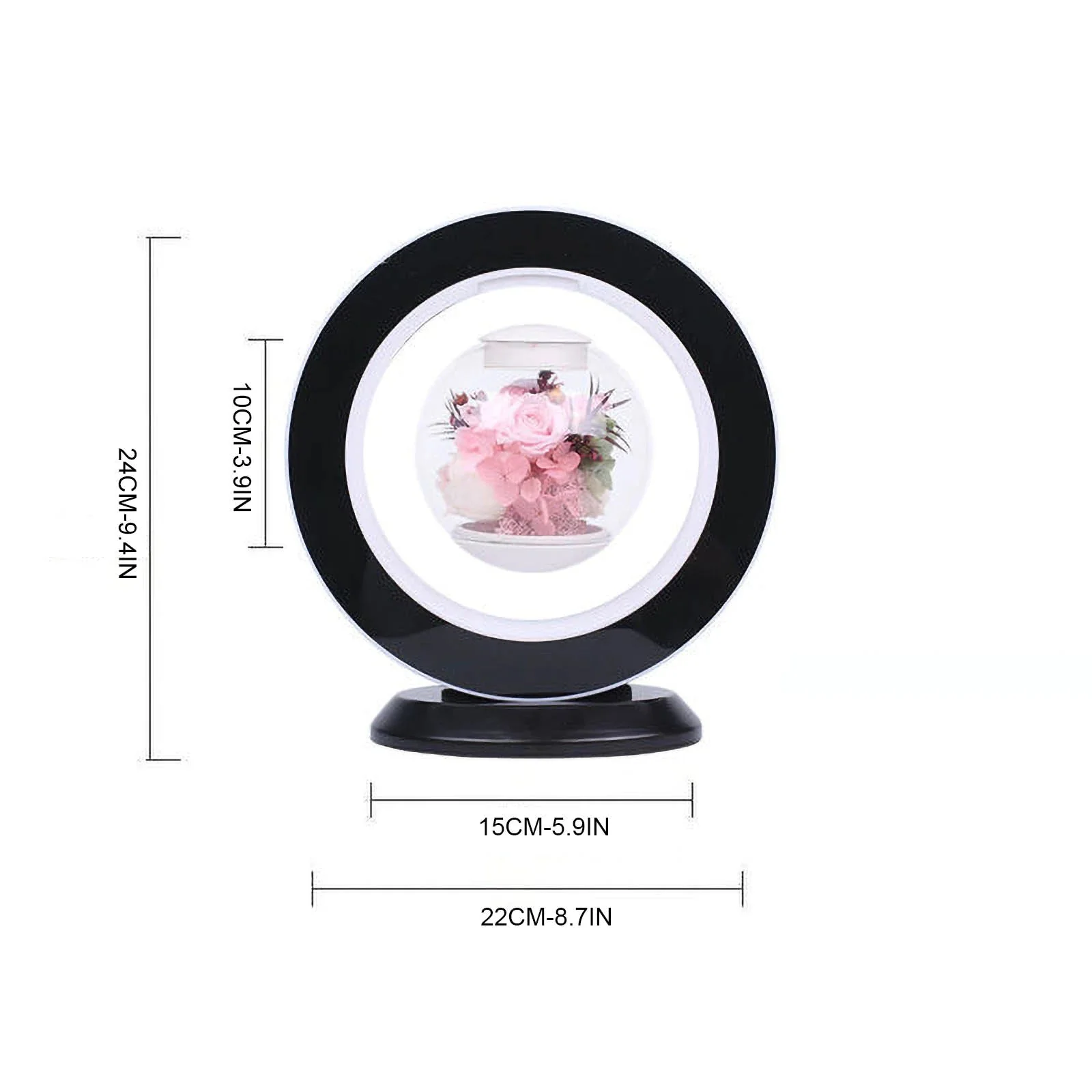 Magnetic Floating Immortal Flower Vase Lamp - Image 13