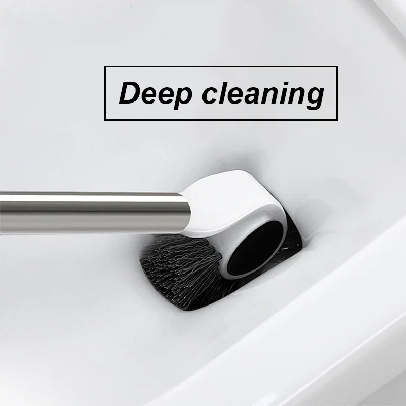 Magnetic Holder Toilet Deep Cleaning Brush Set - Image 5