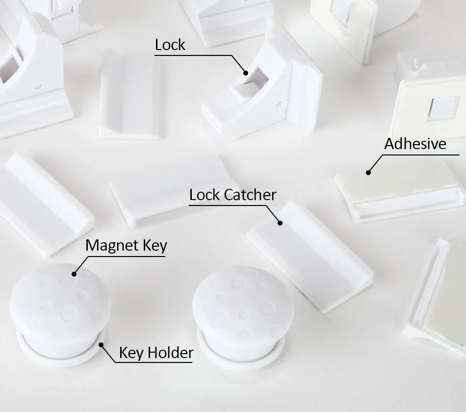 Magnetic Invisible Safety Cabinet Lock - Image 3