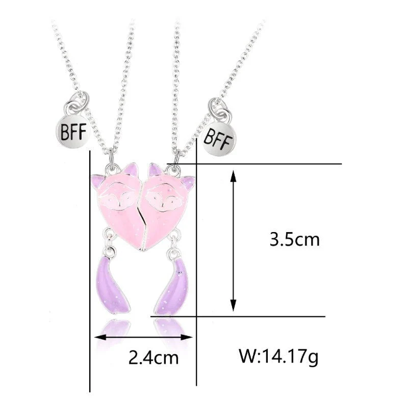 Magnetic Lovely Couples Pendant Necklace - Image 12