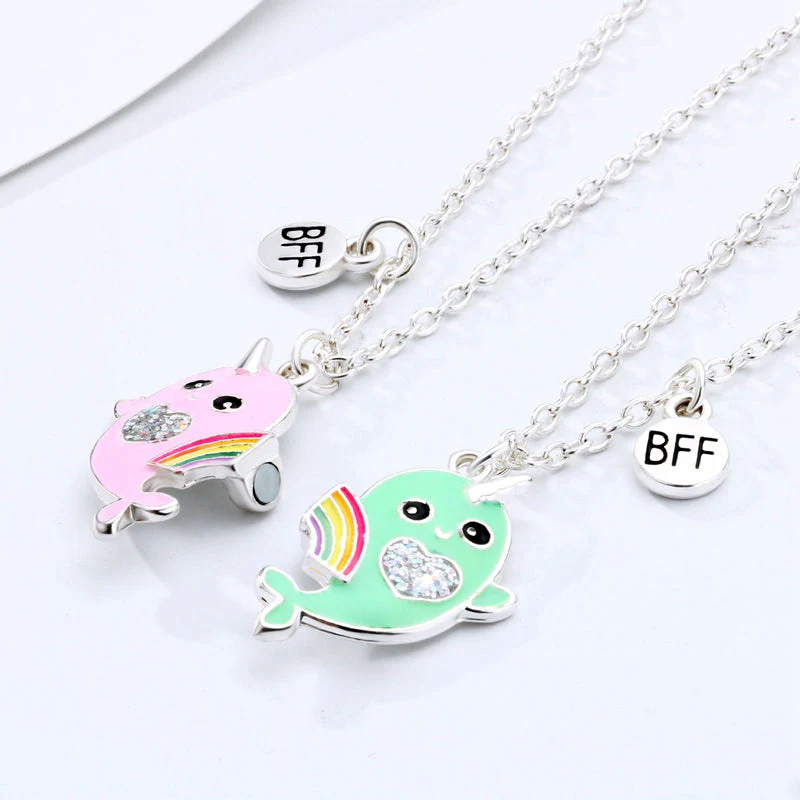 Magnetic Lovely Couples Pendant Necklace - Image 2