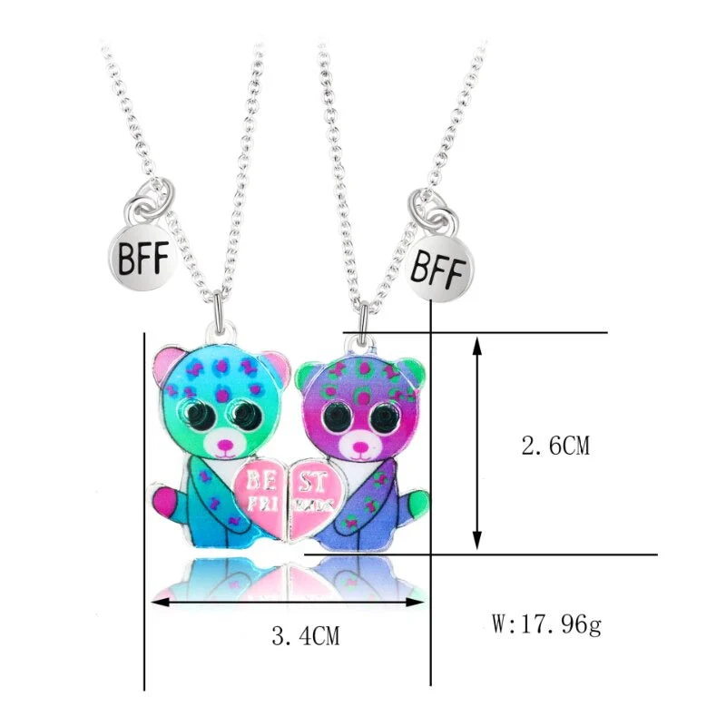 Magnetic Lovely Couples Pendant Necklace - Image 8