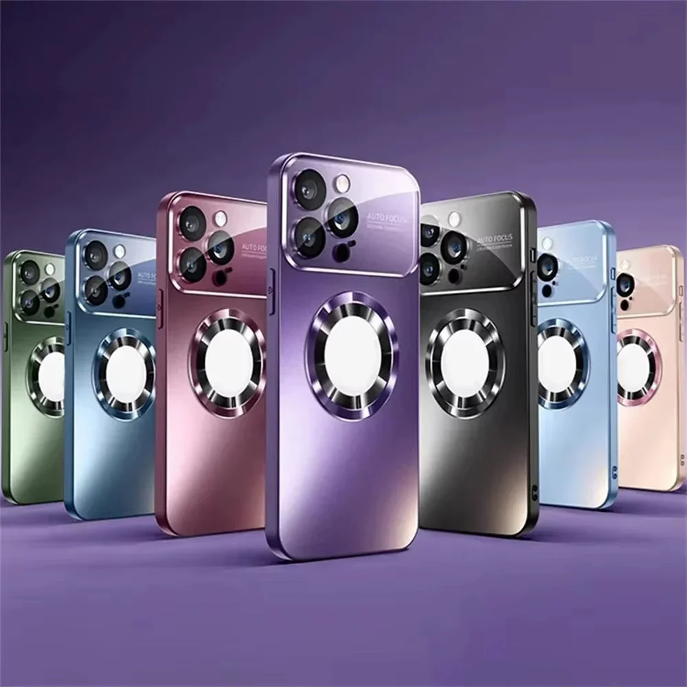 Magnetic Power Safety Metal Phone Case - Image 2
