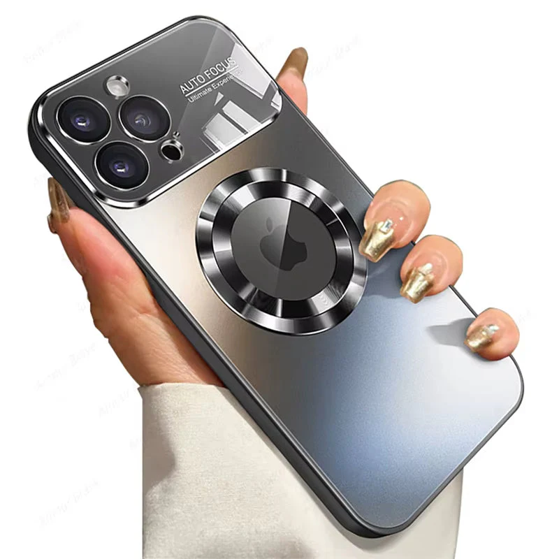 Magnetic Power Safety Metal Phone Case - Image 9