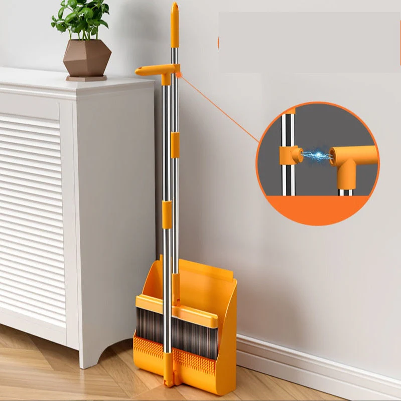 Magnetic Self-Cleaning Foldable Broom - Image 2