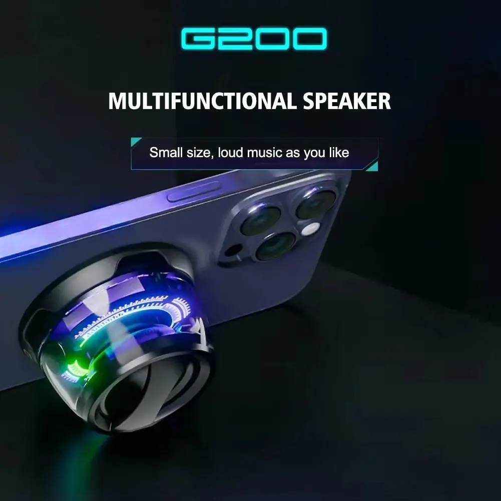 Magnetic Sound Box RGB Portable Bluetooth Speaker - Image 3