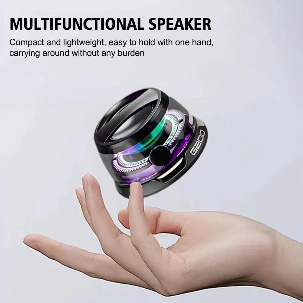 Magnetic Sound Box RGB Portable Bluetooth Speaker - Image 4