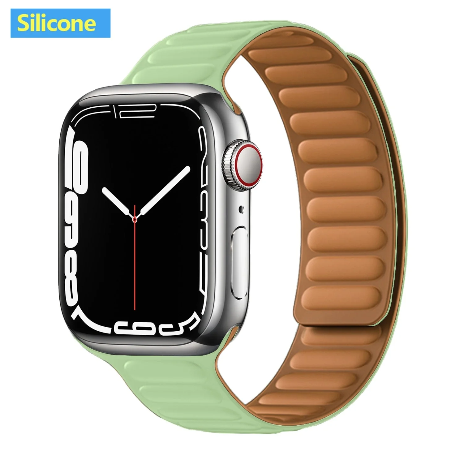 Magnetic Strap Leather Smart Watch Band - Image 27