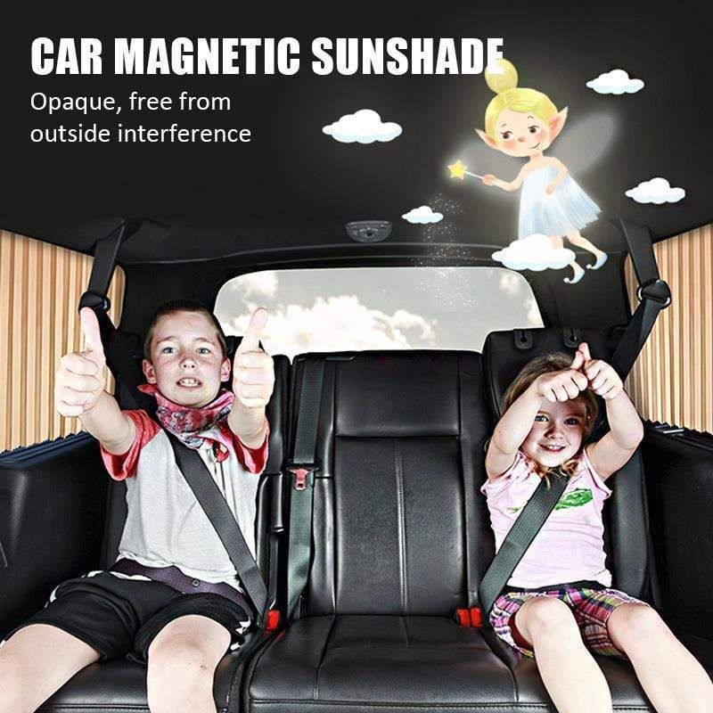 Magnetic Sun Protection Shade Car Window Curtain - Image 5