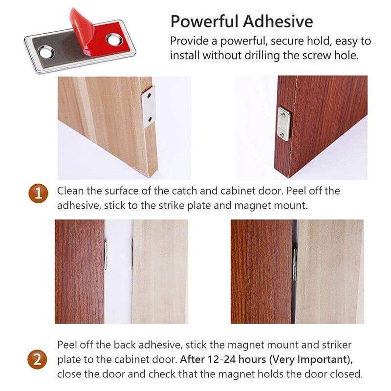 Magnetic Ultra Thin Cabinet Magnet - Image 3