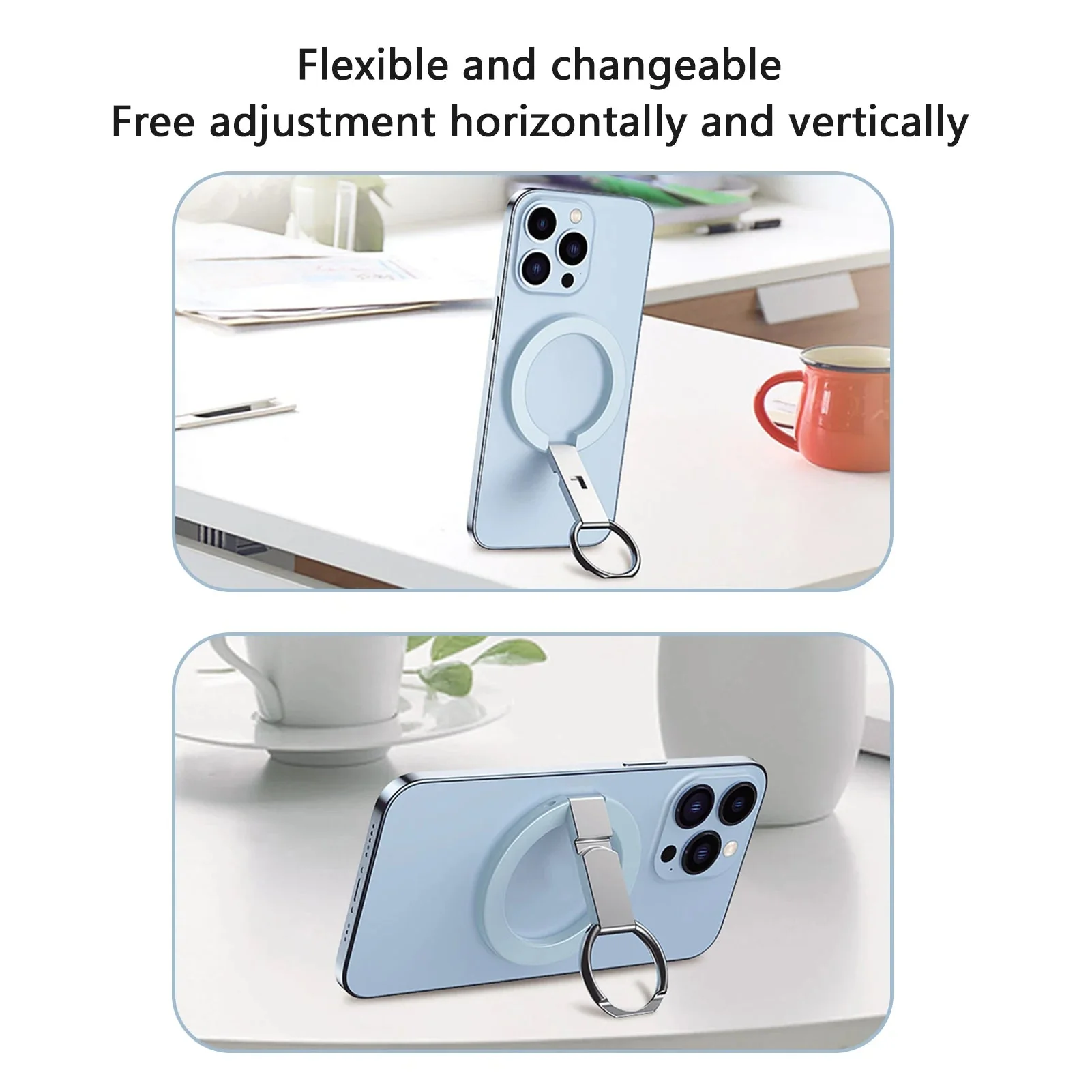 Magnetic Universal Phone Ring Stand Holder - Image 4
