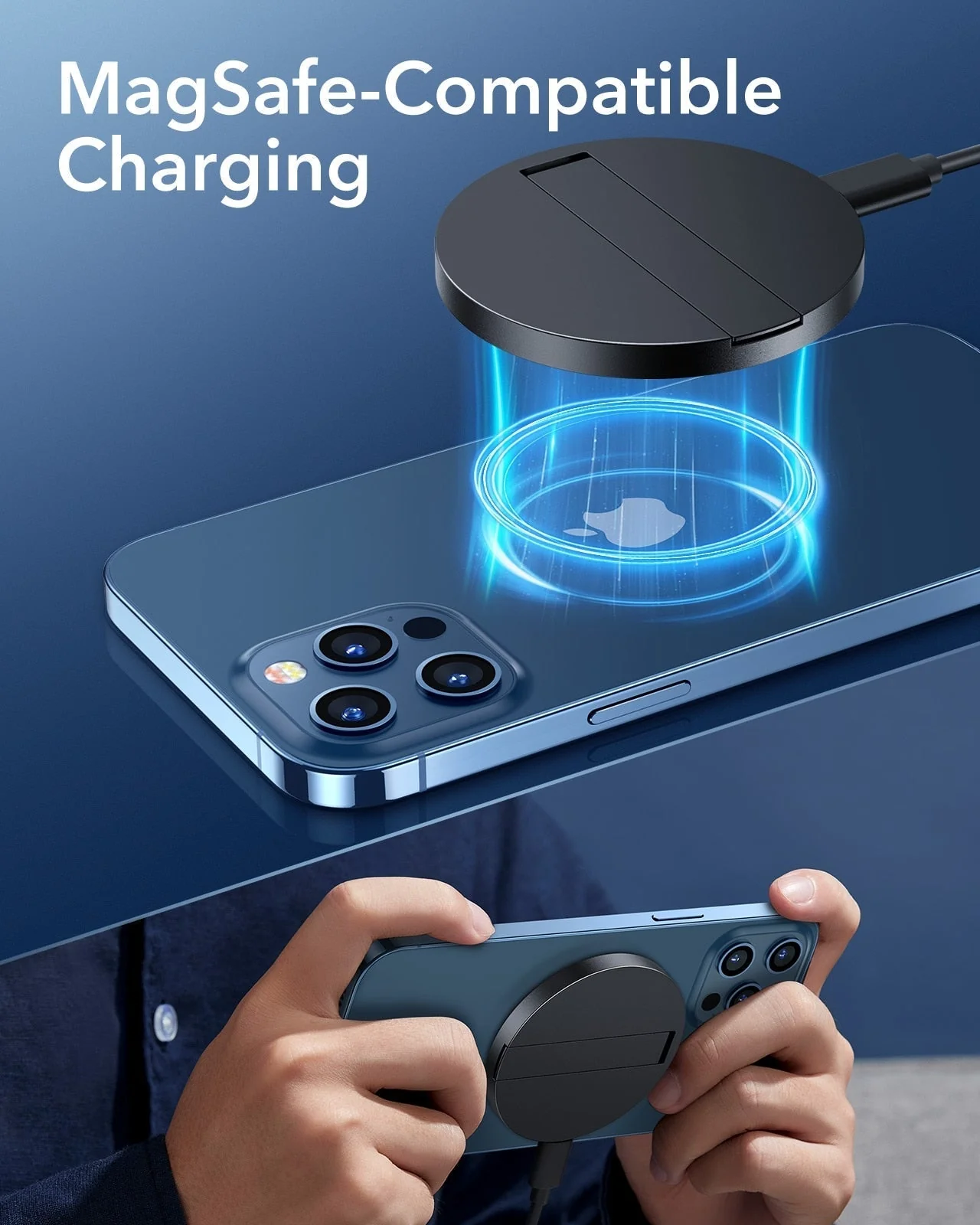 Magnetic Wireless Charger Phone Stand - Image 7