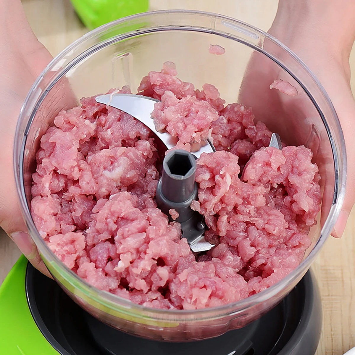 Manual Easy Simple Meat Vegetable Chopper Container - Image 4