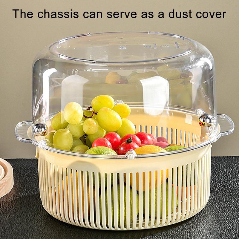 Manual Spin Vegetable Drainer Basket - Image 4