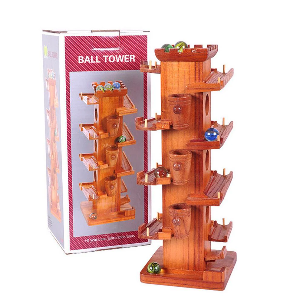 Marble Adventure Wooden Maze Ball Tower - Image 6