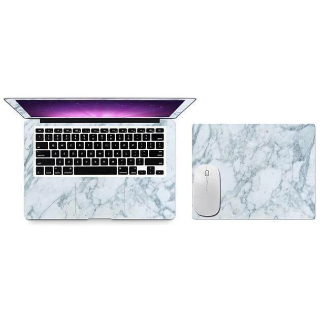 Marble Color Full Cover Macbook Stickers - Image 17