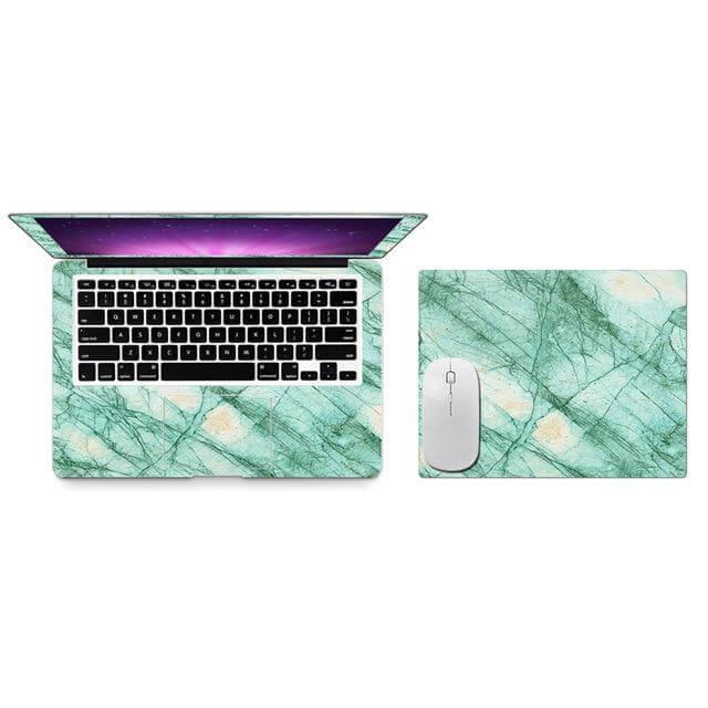 Marble Color Full Cover Macbook Stickers - Image 18