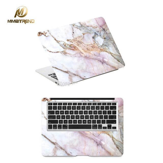 Marble Grain Laptop Skin Sticker for Macbook - Image 4