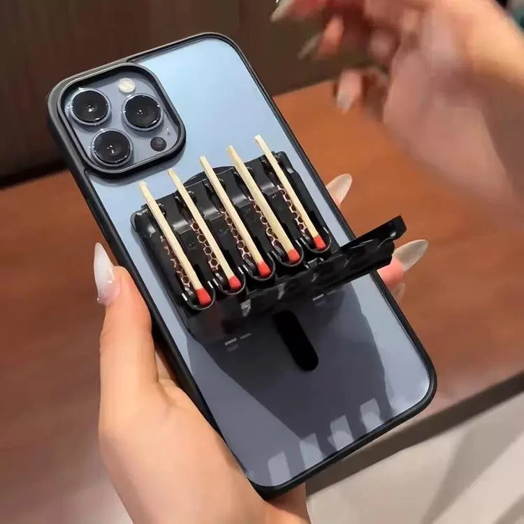 Matchstick Storage Phone Holder