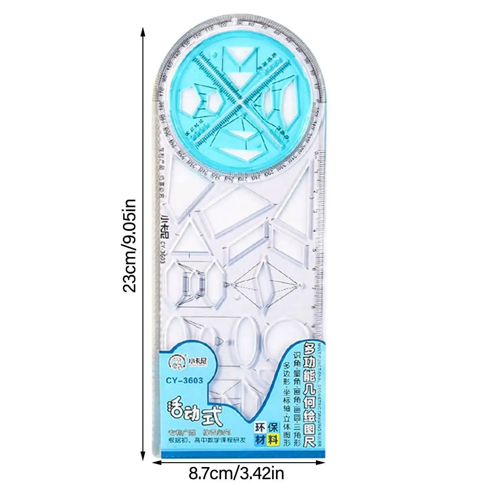 Math Genius Multi-Angle Drawing Precision Ruler - Image 14