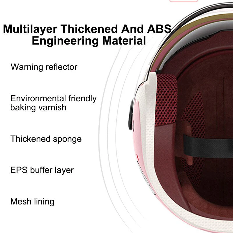Maximum Protection Multi-Layer Biker Defender Helmet - Image 8