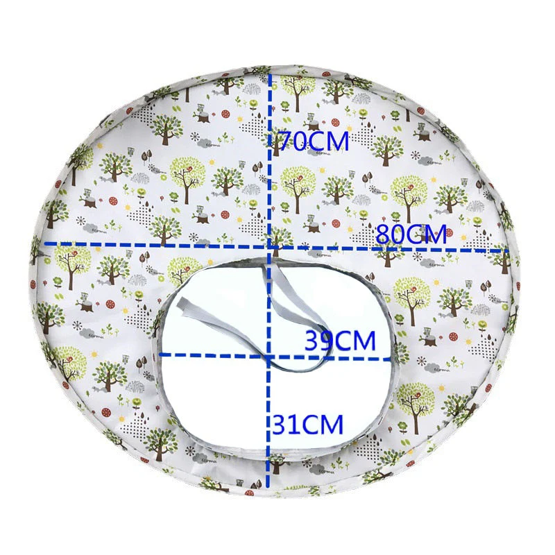Meal Time Canvas Baby Eating Table Mat - Image 2
