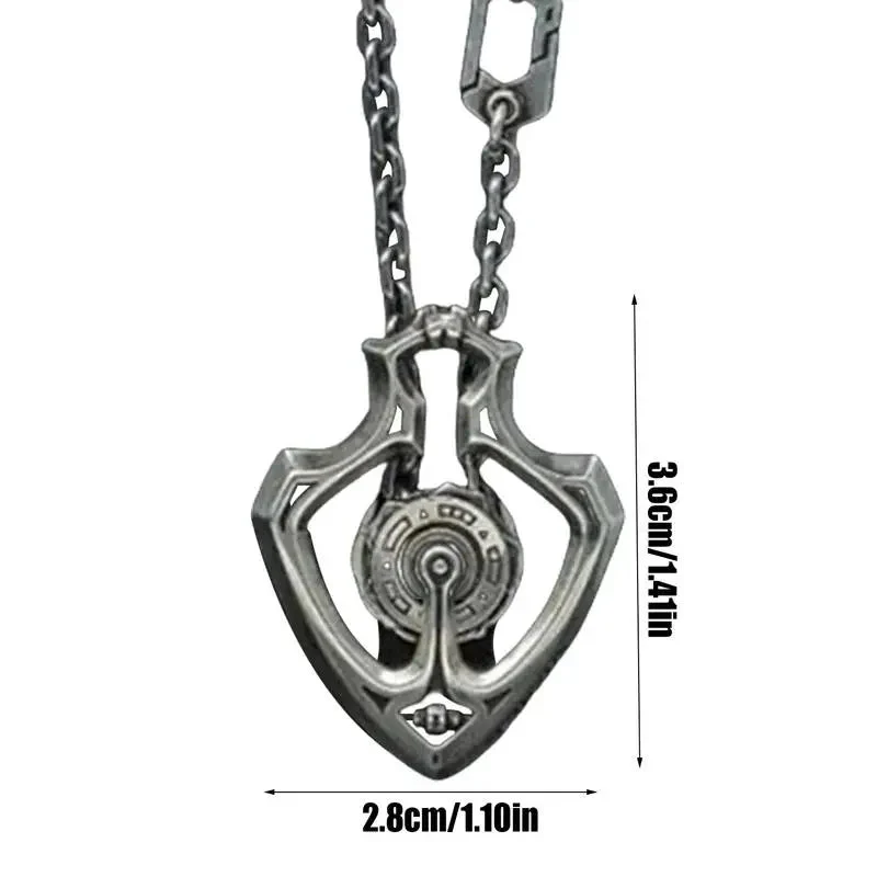 Mechanical Rotating Gear Vintage Necklace - Image 8
