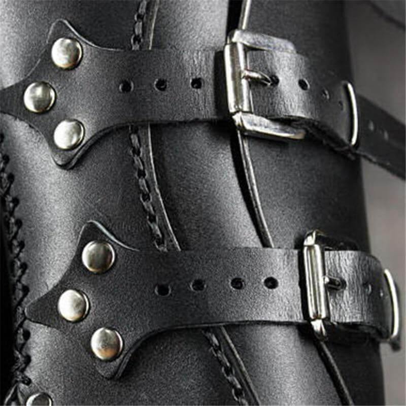 Medieval Retro Female Warrior Shoes - Image 6