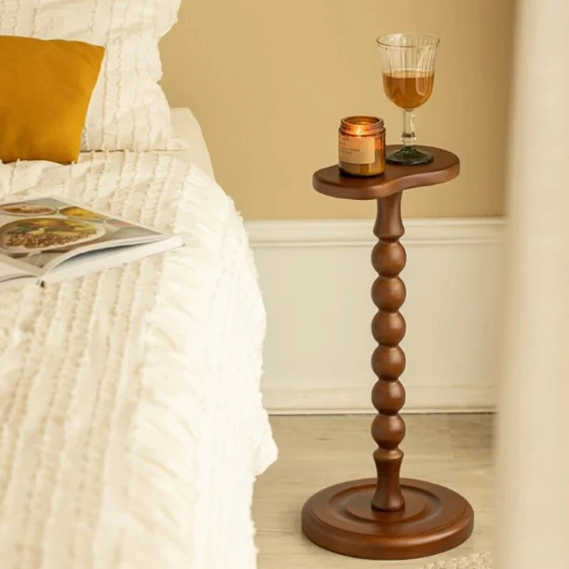 Medieval Time Solid Wood Mini Coffee Table - Image 3
