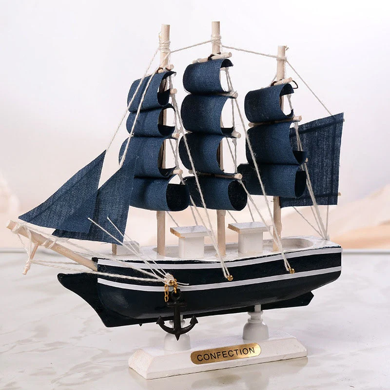 Mediterranean Handmade Sailing Ship - Image 3