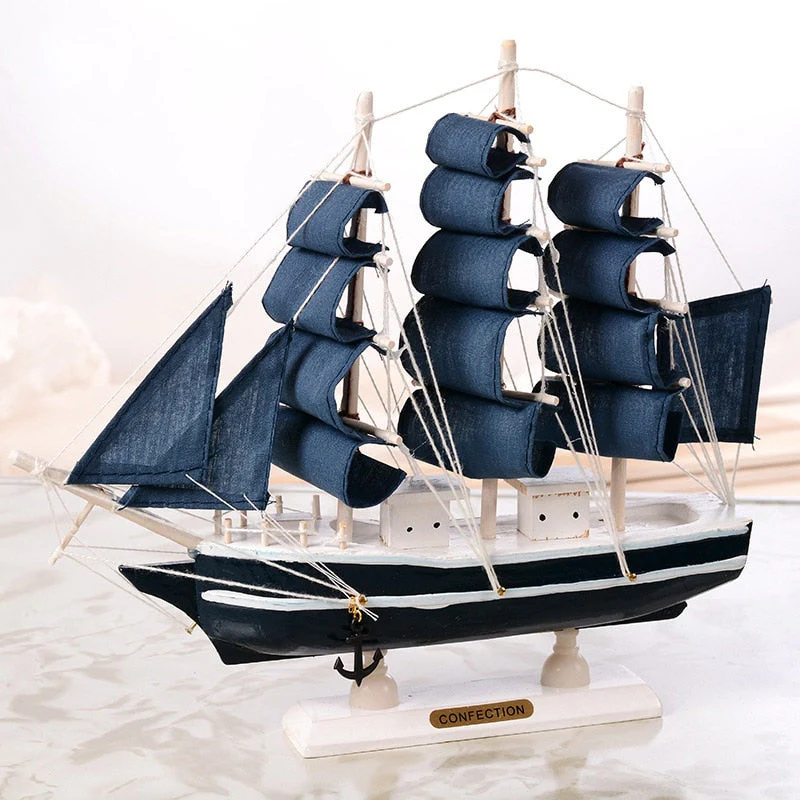 Mediterranean Handmade Sailing Ship - Image 4