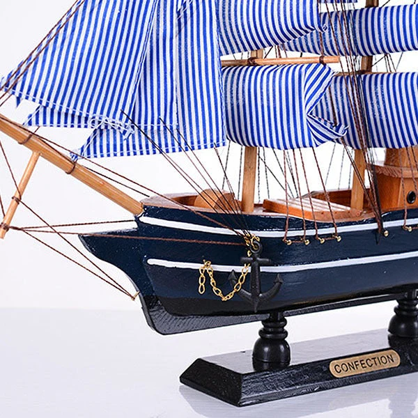 Mediterranean Handmade Sailing Ship - Image 6