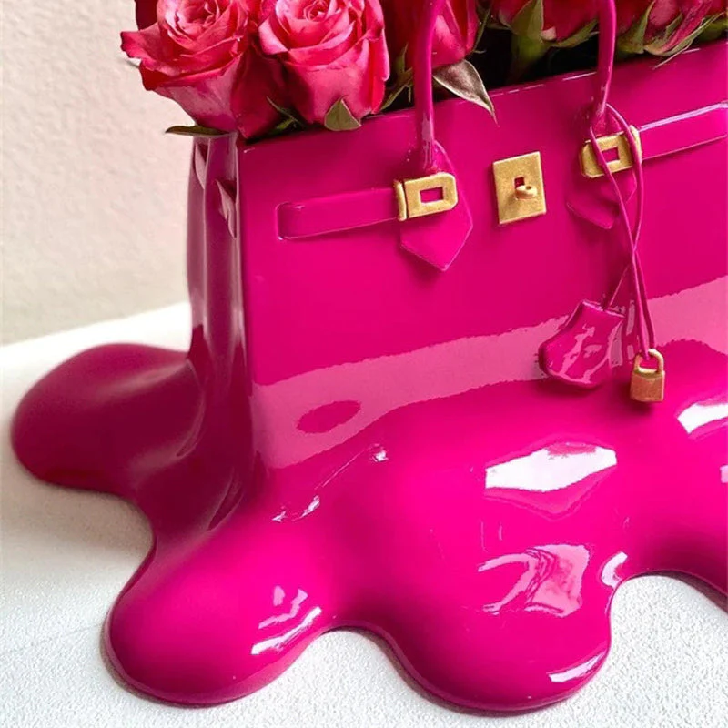 Melting Bag Creative Floral Vase - Image 5