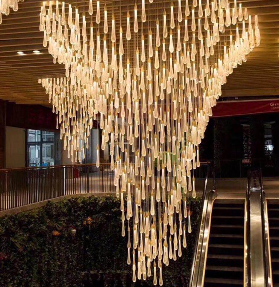 Melting Glass Crystal Luxury Pendant Lights - Image 8