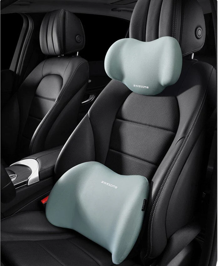 Memory Foam Car Neck Headrest Pillow - Image 7