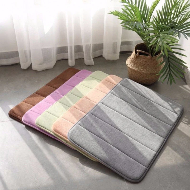 Memory Foam Water Absorbent Bathroom Mat - Image 2
