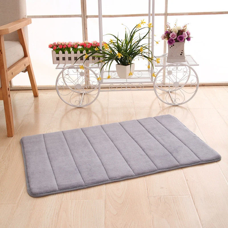 Memory Foam Water Absorbent Bathroom Mat - Image 4