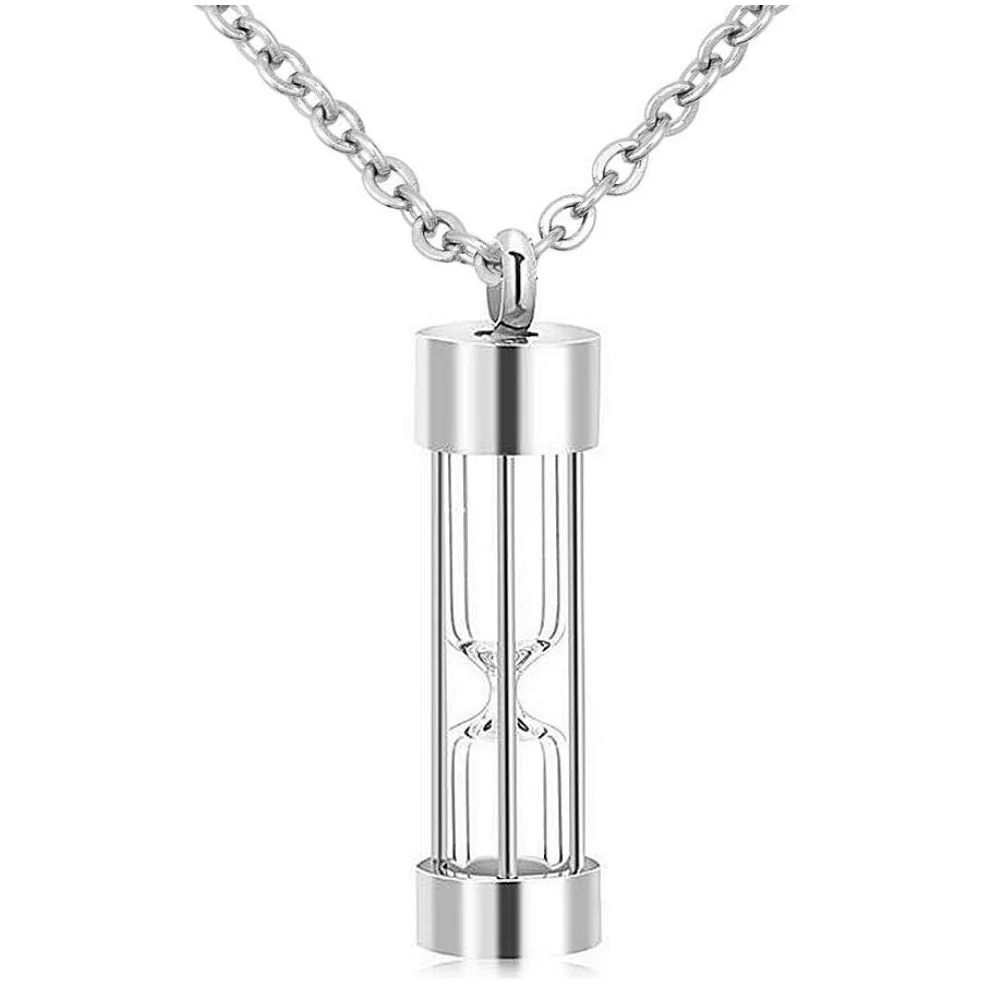 Memory Hourglass Glass Necklace - Image 9