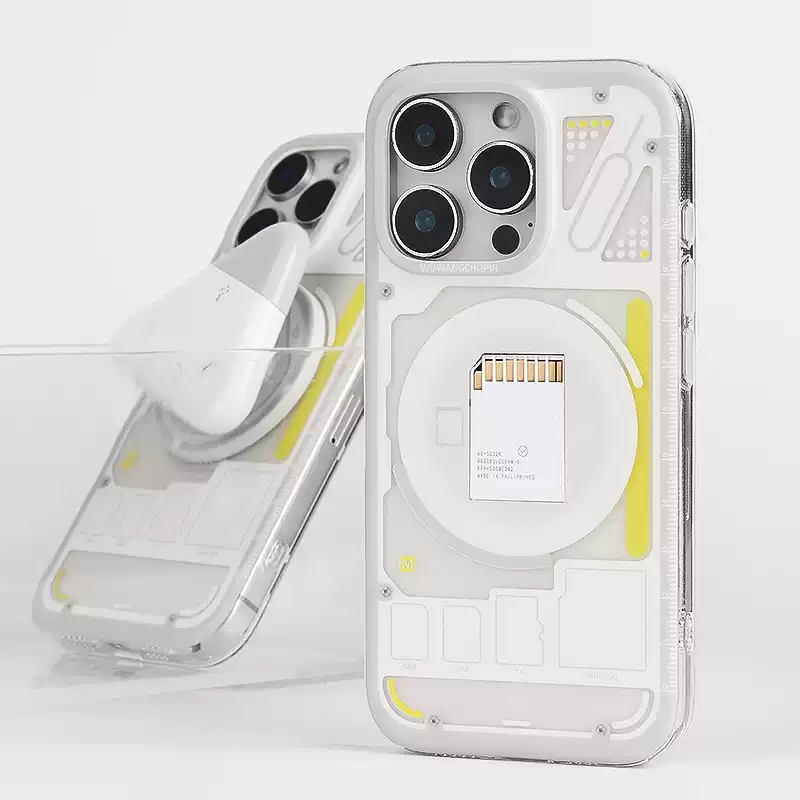 Memory Storage Transparent iPhone Case - Image 7