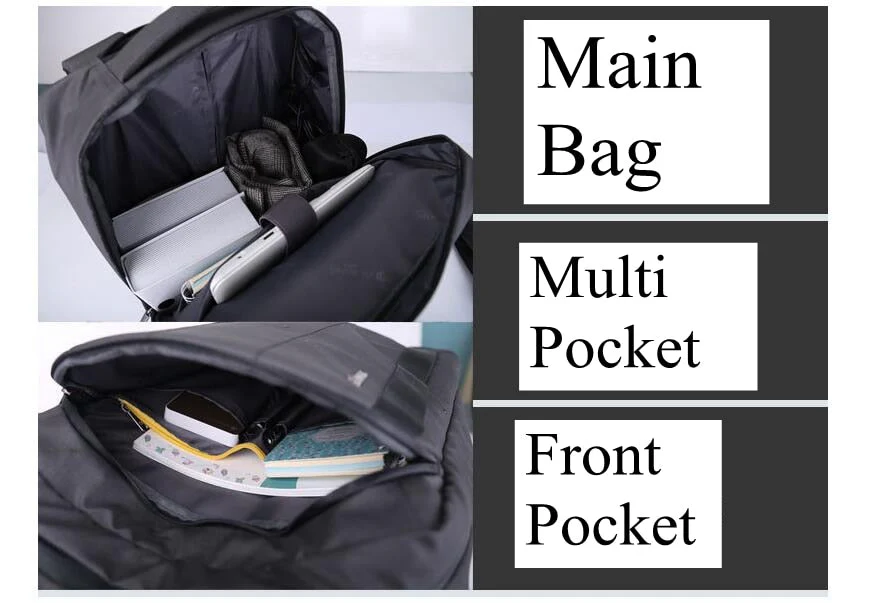 Men Business Travel Trolley Backpack - Image 5