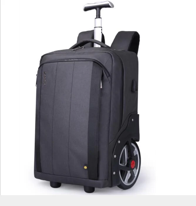 Men Business Travel Trolley Backpack - Image 8