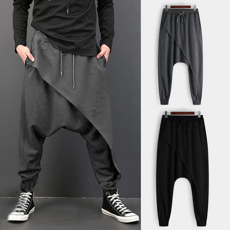 Men Casual Punk Style Baggy Pant - Image 5