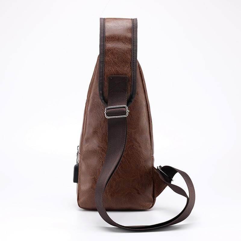 Men Leather Crossbody Bags - Image 2