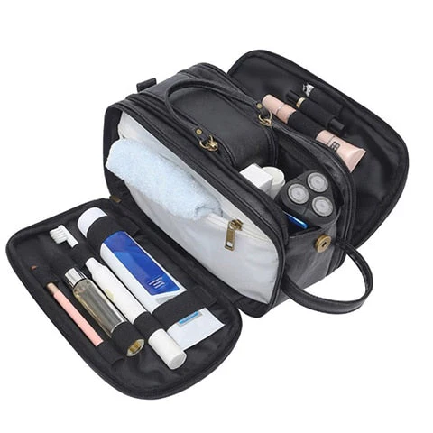 Mermaid Dream Waterproof Leather Travel Makeup Storage Bag - Image 9