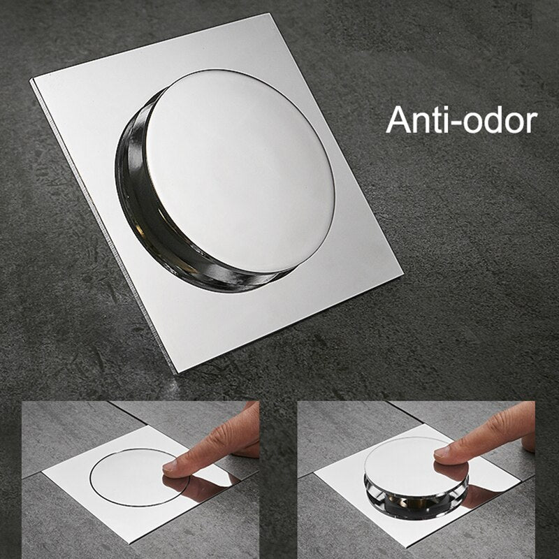 Metal Anti-Odor Pop Up Shower Drain - Image 4