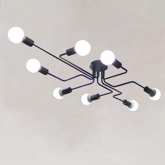 Metal Modern Iron Clemi Chandelier - Image 4