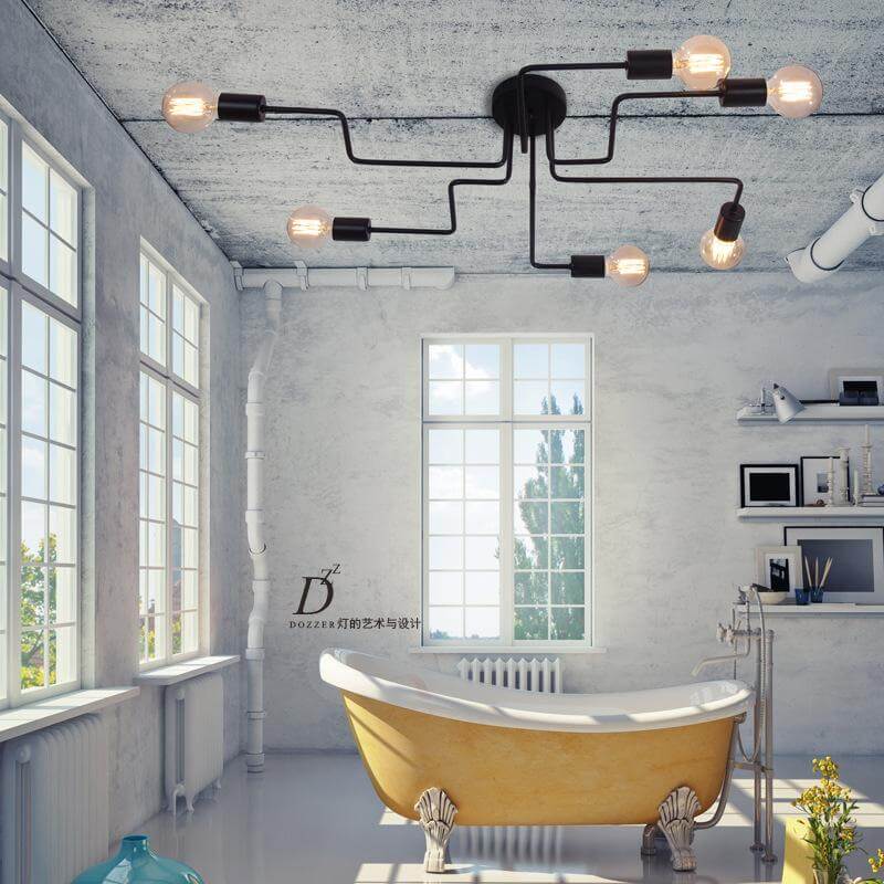 Metal Modern Iron Clemi Chandelier - Image 5