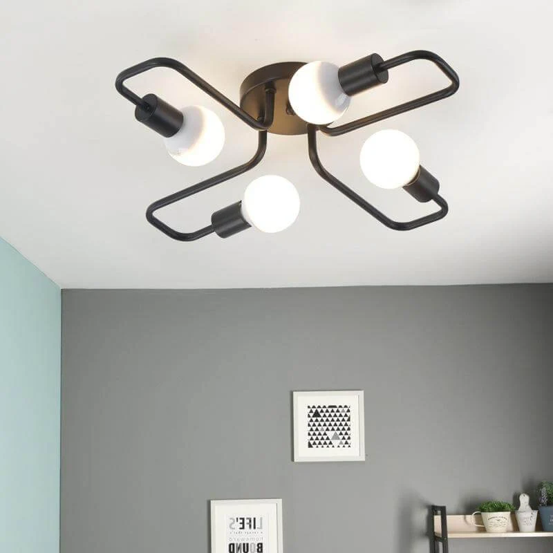 Metal Modern Iron Clemi Chandelier - Image 8