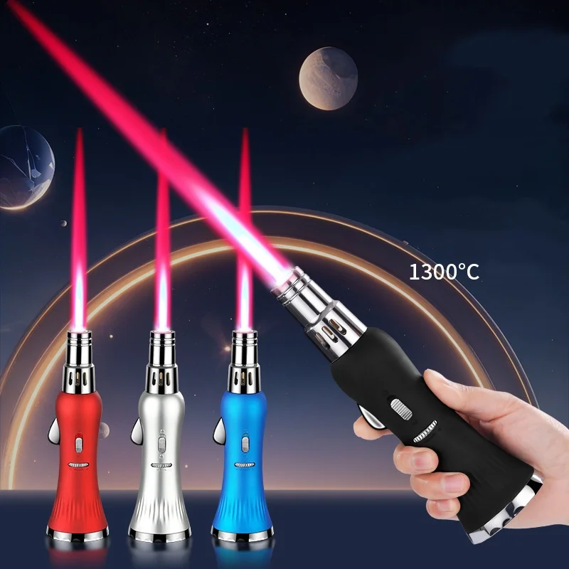 Metal Turbine Torch Flame Outdoor Lighter - Image 5